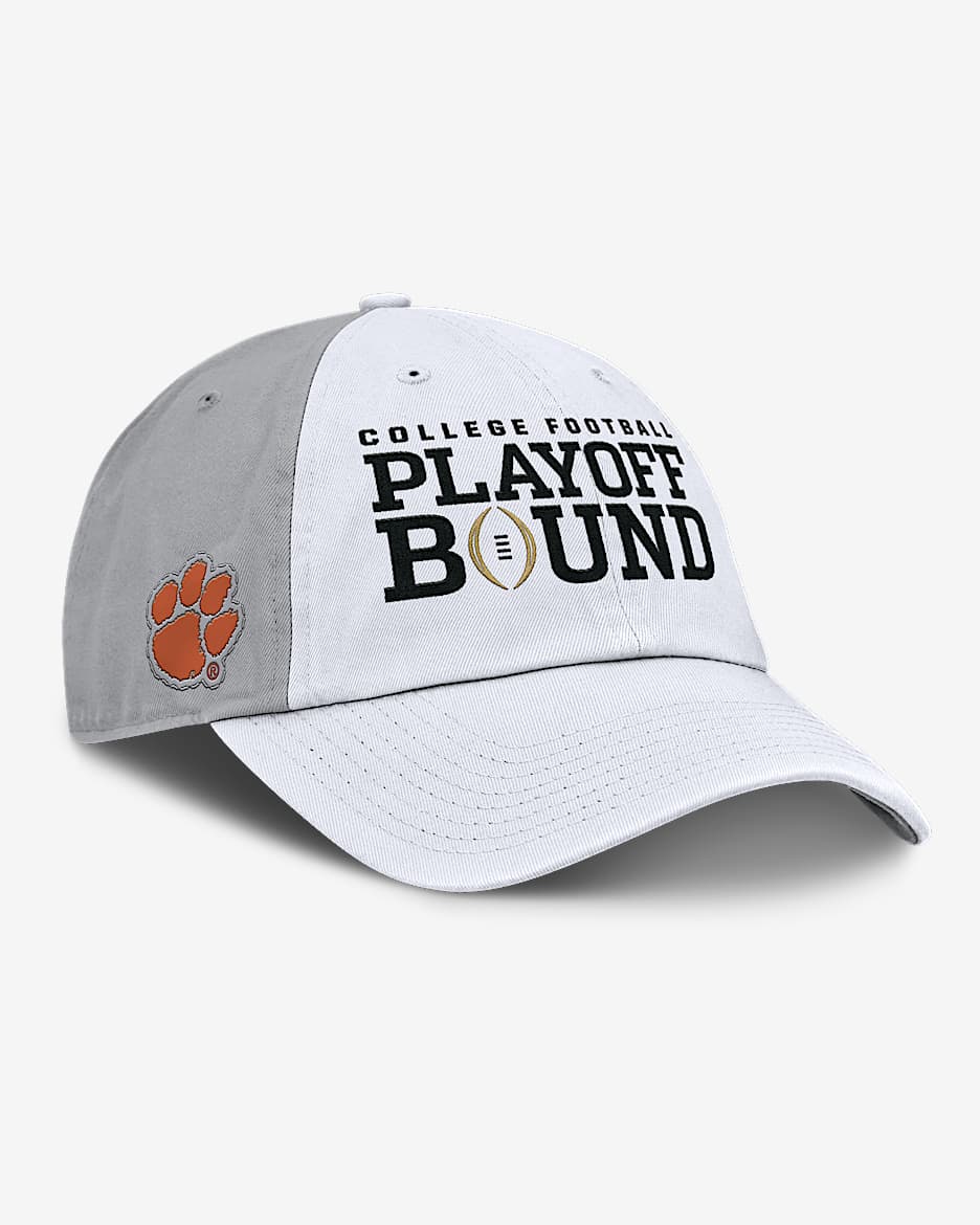 Clemson Tigers 2025 College Football Playoff Bound Club Men s Nike College Adjustable Hat